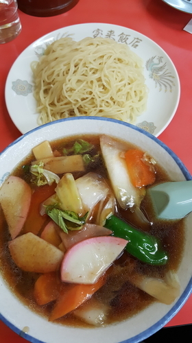 「広東つけ麺」@中華料理 宝来飯店の写真