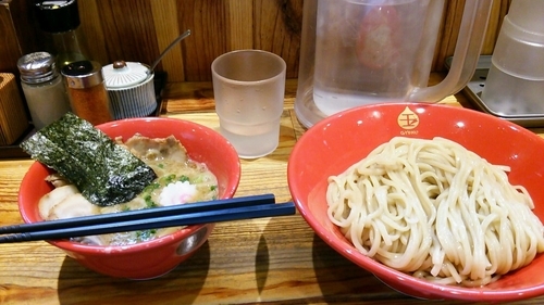 「豚鶏つけ麺+チャーシュー」@赤備の写真