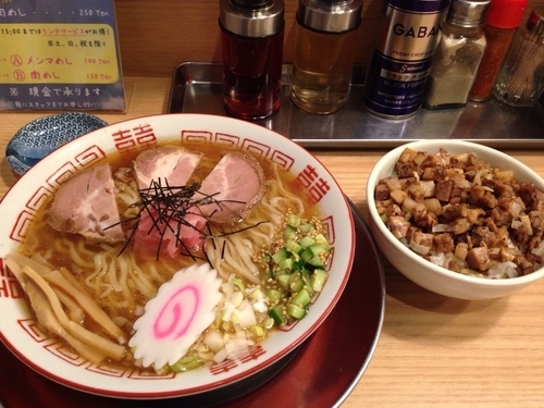 「限定冷し煮干しそば¥850」@煮干そば 流。の写真