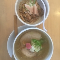 塩ラーメン750＋チャーシュウ丼350