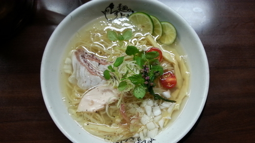 「鯛冷やしラーメン 期間限定」@麺のようじの写真