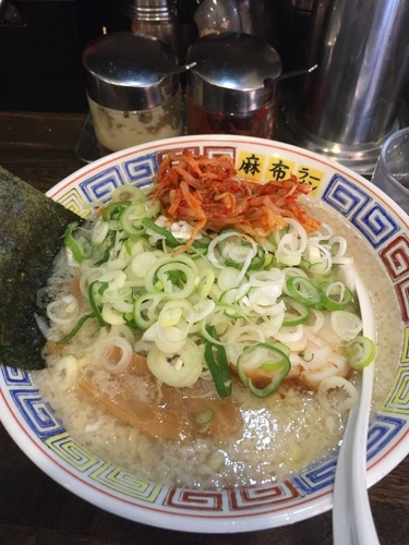 「塩ラーメン」@麻布ラーメン 芝浦店の写真
