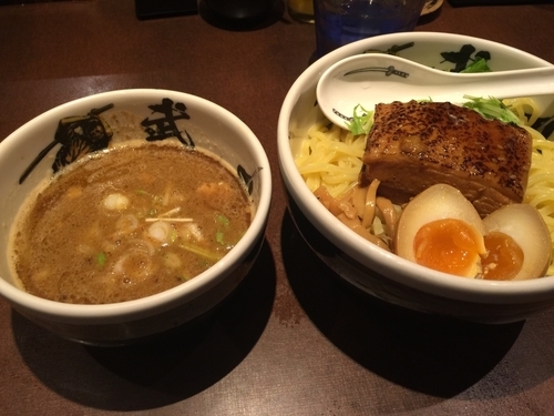 「濃厚武仁つけ麺中盛」@麺屋武蔵 武仁の写真