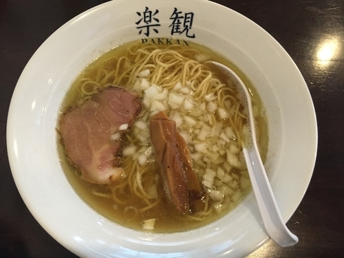 「パール(780円)+ライス(100円)」@楽観 立川の写真