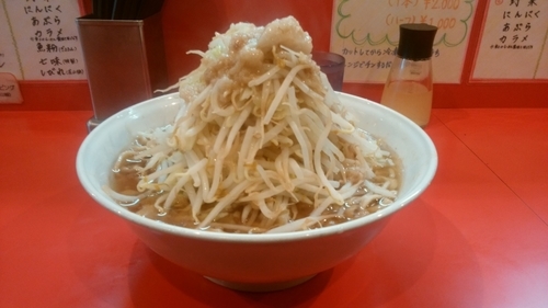 「ラーメン　小　ヤサイアブラ」@麺屋 桐龍の写真