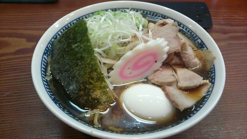 「長岡風中華そば　800円+味玉」@良温(Ra-on)の写真