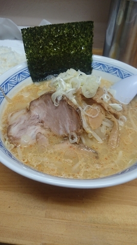 「味噌ラーメン(800円)＋小ライス(100円)」@北海道らーめん しゅんの写真