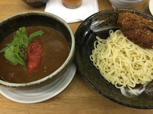 「【文月の一杯】  真夏のトマトカレーつけ麺」@MENYA 食い味の道有楽の写真