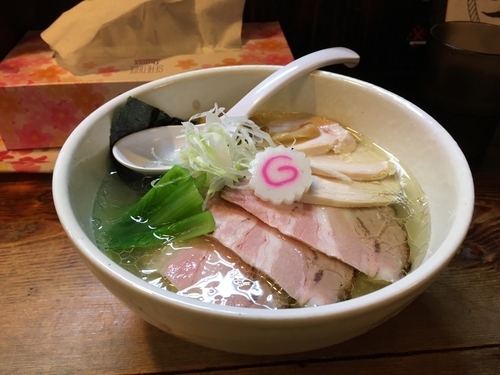 「塩らぁめん チャーシュー」@らぁめん・つけめん 粋やの写真