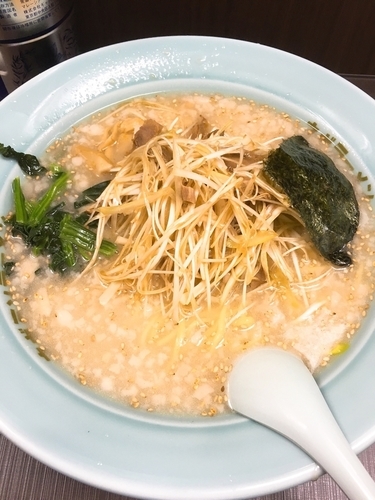 「ネギ塩ラーメン」@ラーメンショップ椿 ひたちなか店の写真