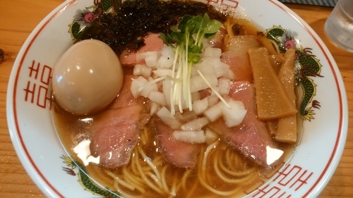 「特製煮干しそば1080円」@中華蕎麦 みうらの写真