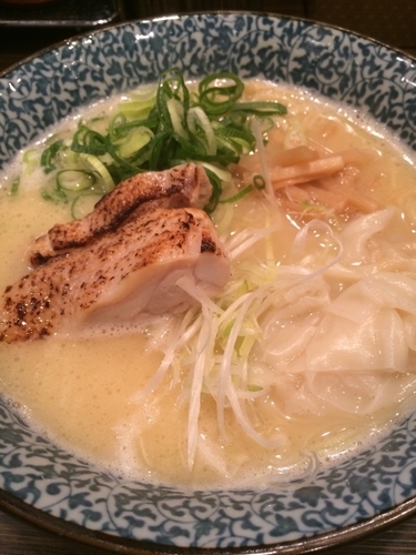 「濃厚鶏そば＋海老ワンタン」@鶏そば 一瑳の写真