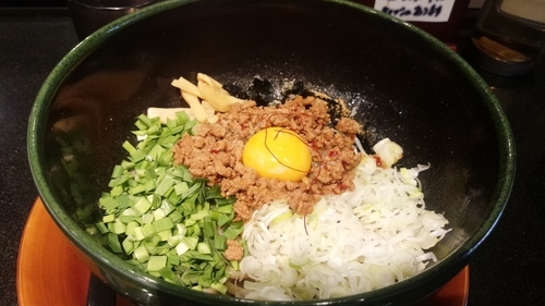 「台湾まぜそば」@まぜそば しるしの写真