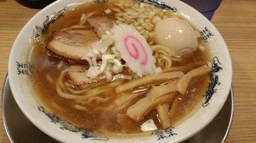 「煮干しそば(750円)＋味玉(100円)」@煮干そば 流。の写真