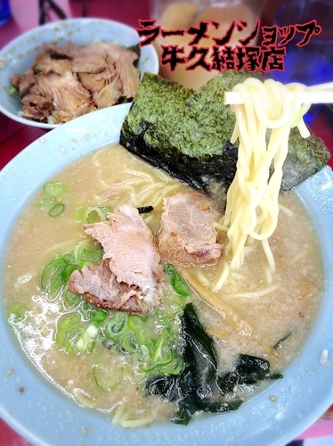 「塩ラーメン¥490＋ミニチャーシュー丼¥280」@ラーメンショップ 牛久結束店の写真