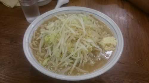 「大、ニンニク」@ラーメン二郎 品川店の写真