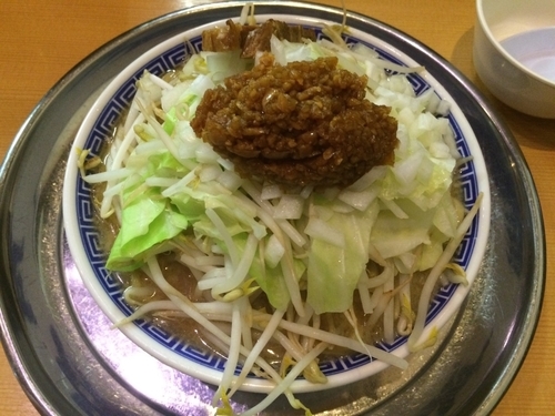 「角ふじ麺  中盛」@常勝軒 本庄店の写真