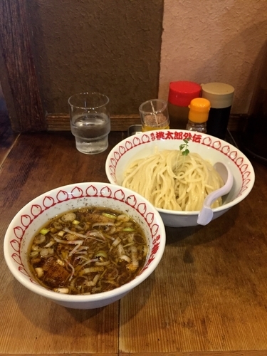 「つけそば」@支那そば きび 桃太郎外伝の写真