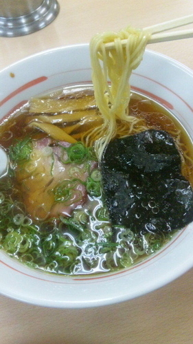 「ラーメン¥550」@丸岩ラーメンの写真