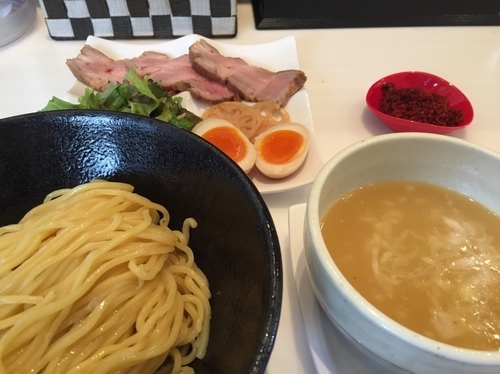 「特製つけそば中盛」@麺や 彩～iro～の写真