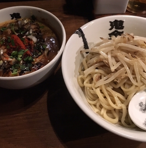 「つけ麺（並⇒モヤシ￥880）」@カラシビ味噌らー麺・つけ麺 神田本店の写真