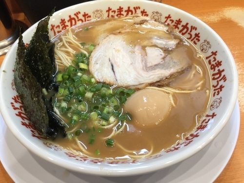 「ラーメン＋味付玉子」@九州大分らぁめん たまがった 西口店の写真