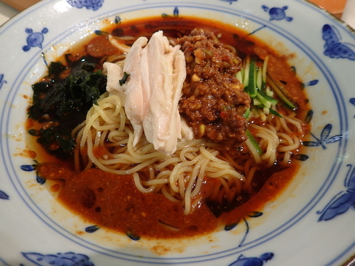 「【期間限定】坦々冷麺」@中国飯店 精華苑の写真