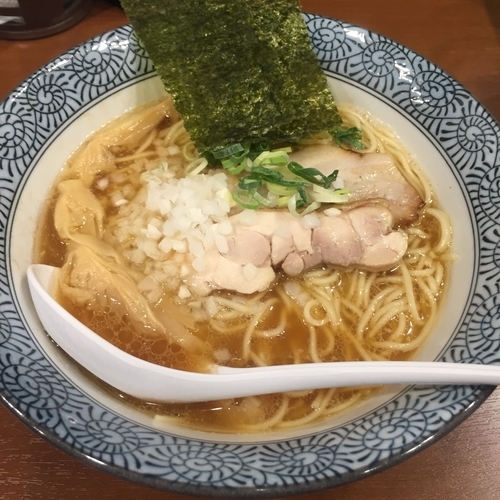「煮干し中華そば（￥700）」@青山煮干しラーメン ハレルヤの写真