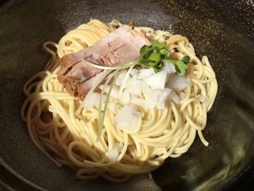 「肉中華そば ＋あぶらそば(限定 カレー醤油)」@煮干乱舞の写真