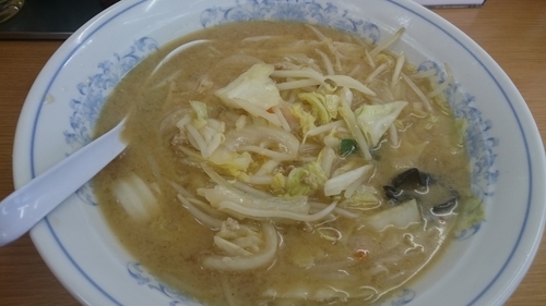 「味噌タンメン（600円）」@福しん 大塚南店の写真