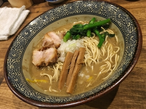 「濃厚煮干し※試作」@煮干し中華そば 一剣の写真