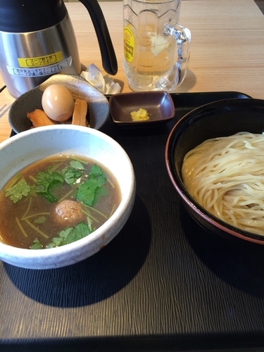 「あっさり淡麗味玉煮干しつけ麺」@煮干し中華そば 一燈の写真