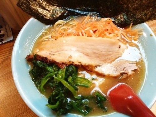 「ラーメン＋辛ネギ」@横濱家系ラーメン 大倉家 亀戸本店の写真