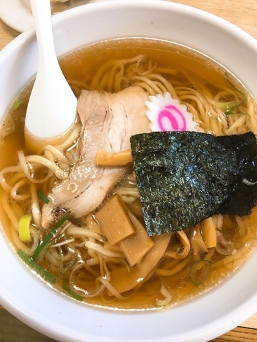 「らーめん」@手打ちらーめん 金龍の写真