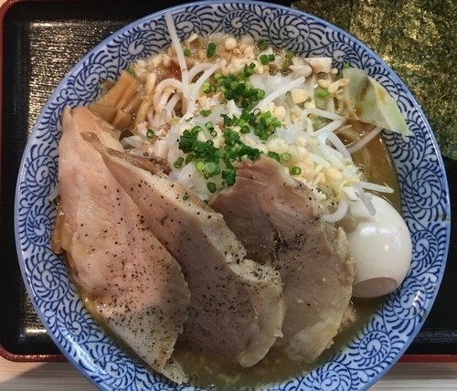 「ZANラーメン小結＋特製トッピング【1000円】」@らー麺土俵 鶴嶺峰の写真