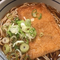 きつねそば【340円】（大盛無料）