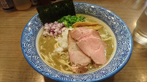 「極上濃厚煮干しそば」@煮干しつけ麺 宮元の写真