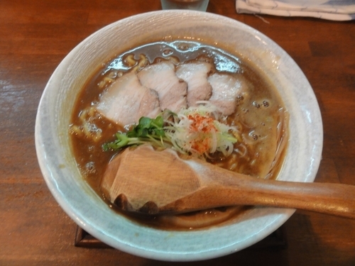 「カレーラーメン」@麺ゃ しきの写真