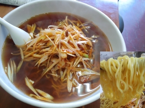 「ネギチャーシュー麺大盛 800円」@金家湯麺の写真