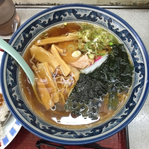 「ラーメンセット」@そばうどん 松本の写真