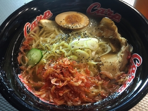 「札幌冷やし海老塩ラーメン」@C-MEN NOODLE&SNACK マツダスタジアムコンコースの写真