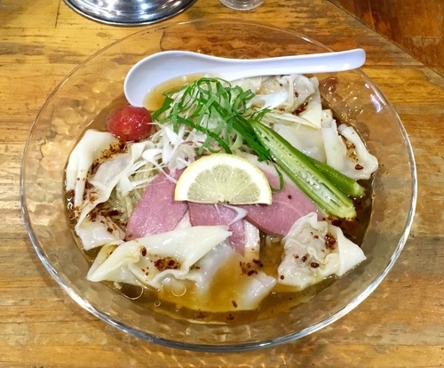 「ジンジャーワンタンSEXY DUCK【限定】1200円」@流星軒の写真