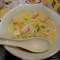 長崎チャンポン　麺２倍　　ビール290円×2杯