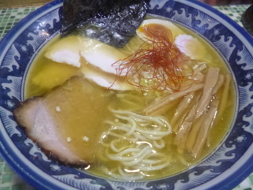 「【今月の麺】 鶏塩ラーメン」@中華そば いぶしの写真