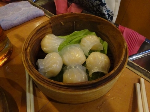 「エビギョーザ」@中華料理 美味城の写真