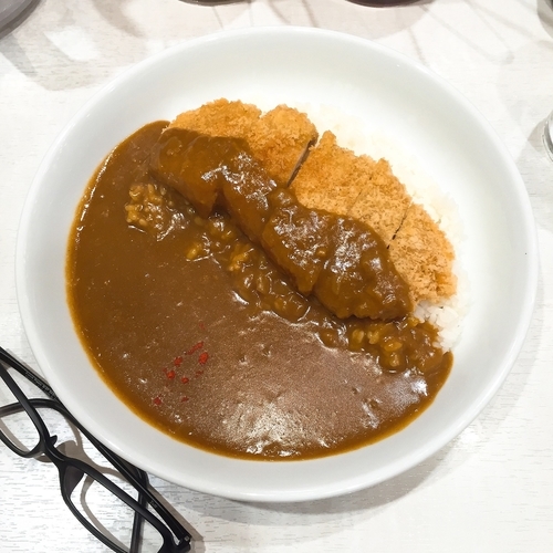 「カツカレー（大辛）」@カレーハウスリオ 相鉄ジョイナス店の写真