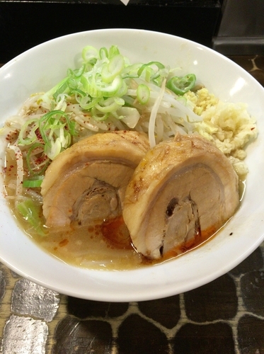 「【限定】豚そば850円＋豚増し100円」@特級鶏蕎麦 龍介の写真