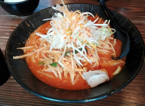 「辛味噌ラーメン＋ライス」@大塚屋の写真