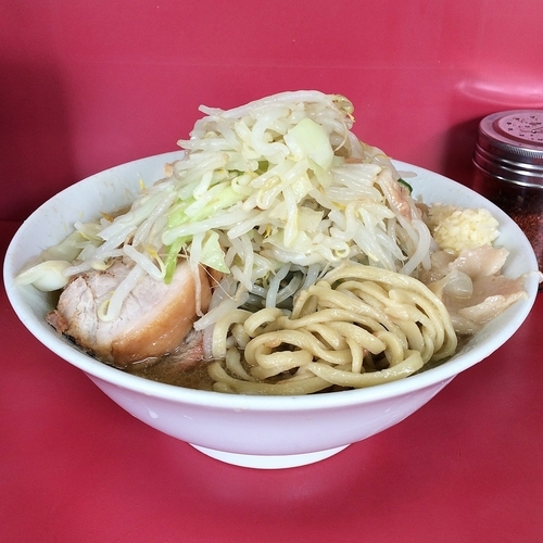 「小ラーメン ￥６５０」@ラーメン二郎 環七一之江店の写真