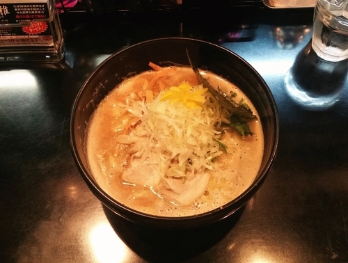 「豚骨魚介らーめん」@麺や 楓雅の写真